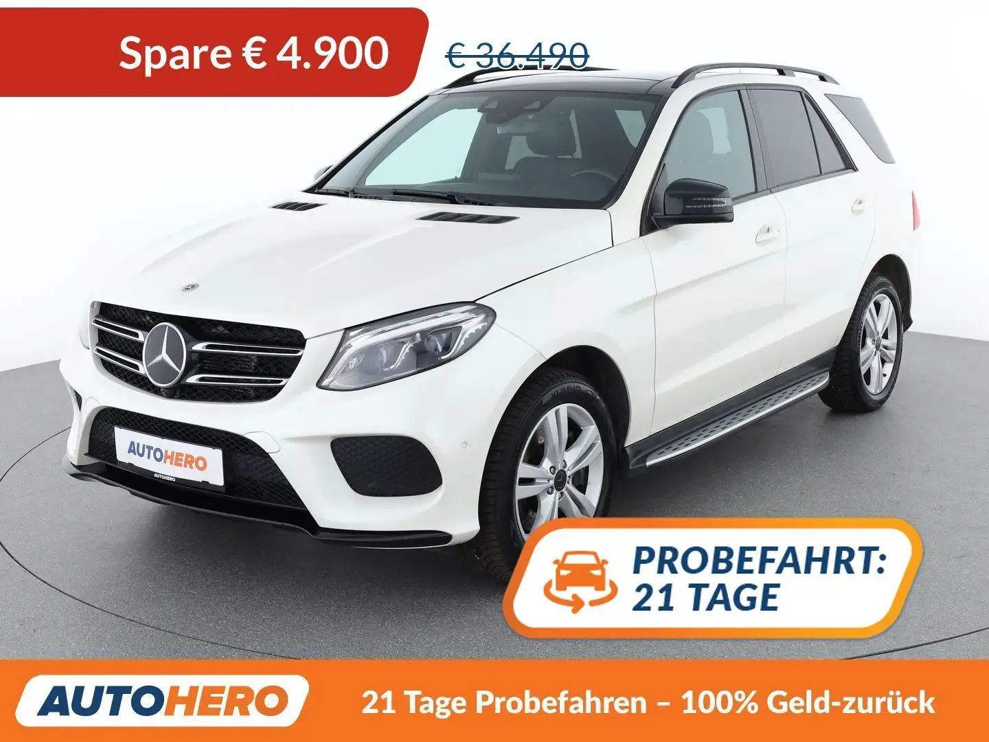 Mercedes-Benz GLE 500 GLE 500e 4Matic AMG Line Weiß - 1