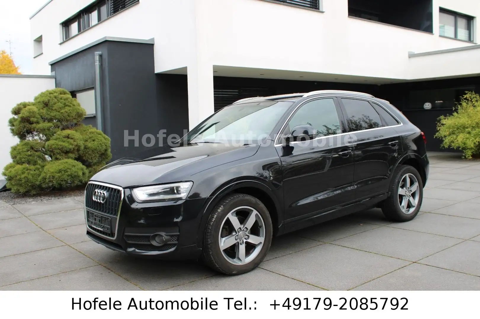 Audi Q3 2.0 TFSI quattro**TEMPO/PANO/LEDER/AHK** Noir - 1