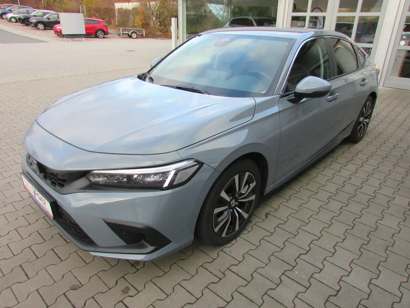 Honda Civic e:HEV Elegance, Kamera, NAVI, ACC, LED, MP3, eColl Gris - 2