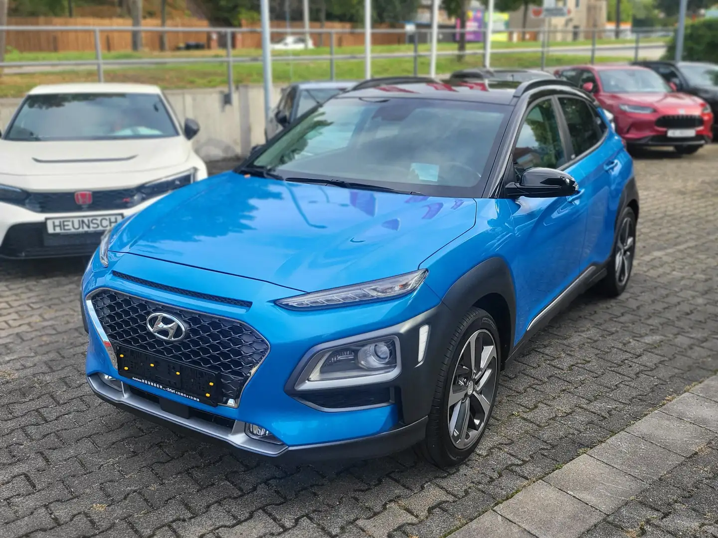 Hyundai KONA KONA 1.0 T-GDI Premium Blau - 2