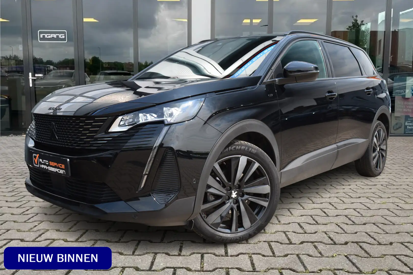 Peugeot 5008 1.2 PureTech GT 7p Blackpack | ACC | 360 Camera | Zwart - 1