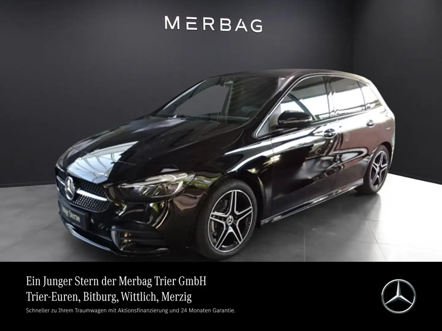 Mercedes-Benz B 180 d *AMG Night 8G-DCT Keyless Kamera LED Navi Zwart - 1