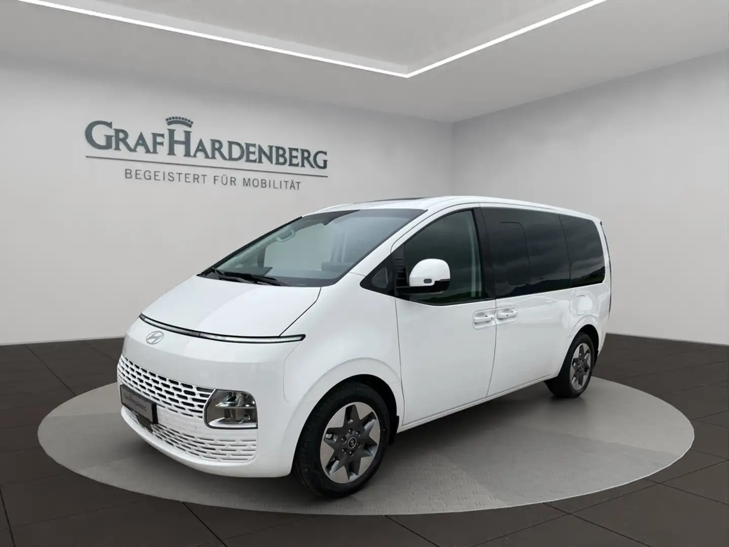 Hyundai STARIA 9 Sitzer HEV 1.6 T-GDI Prime PANO PARKPAKET Blanc - 1