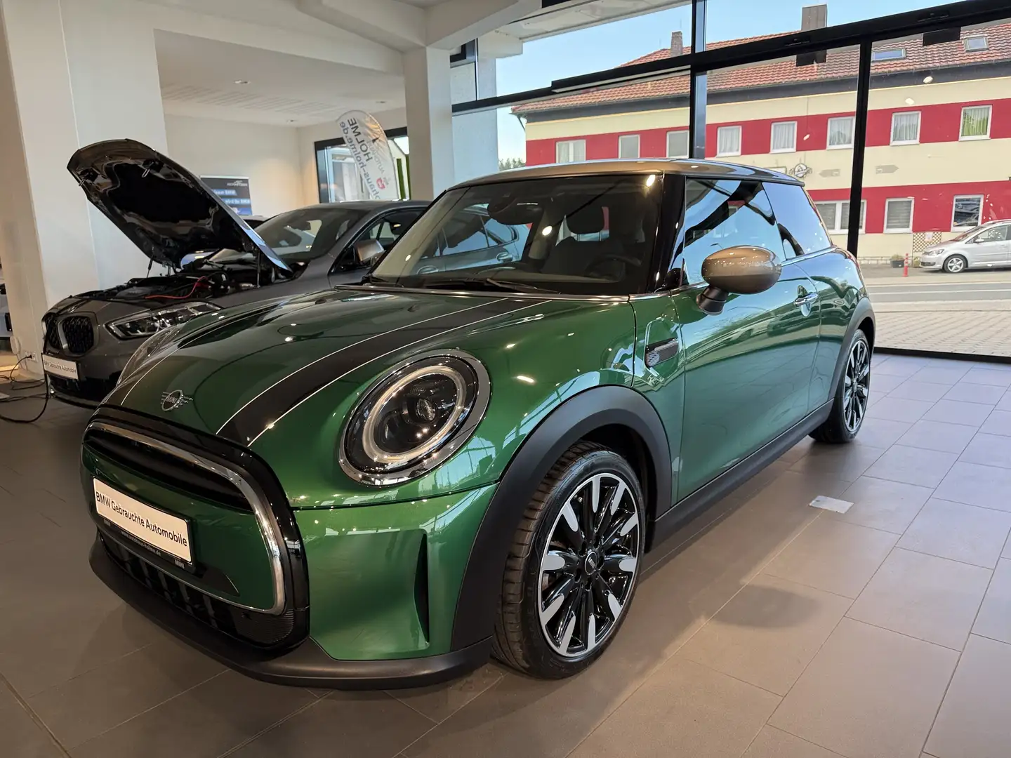 MINI Cooper C lassic Trim 3-trg. Black Pepper DAB Verde - 1