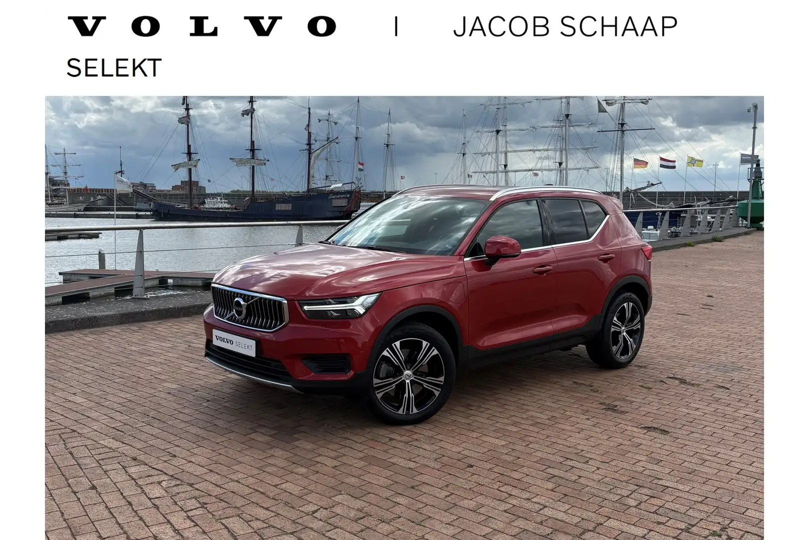 Volvo XC40 1.5 T4 Recharge Inscription / Leder / 19" velgen / Rouge - 1