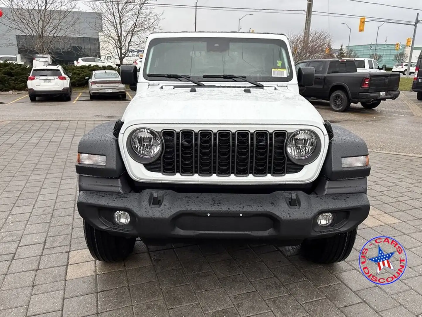 Jeep Wrangler 2025 Sport S 3.6L Pentastar V6 2 Türen. Weiß - 2
