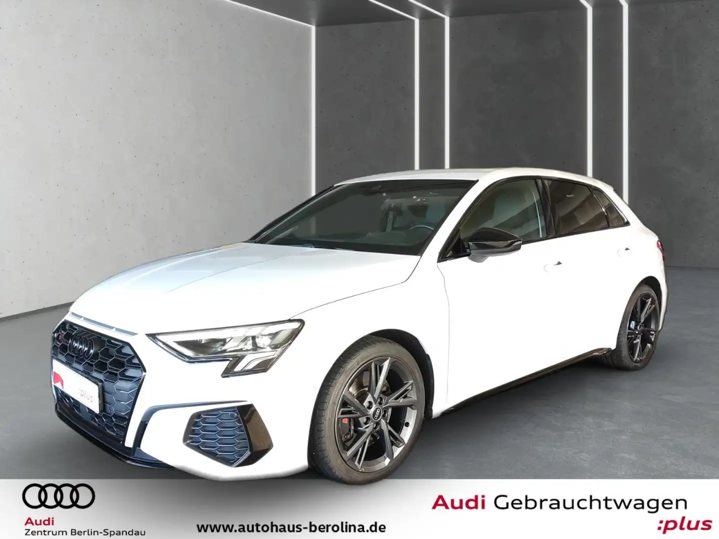 Audi S3 *B&O*NAV+*Opt.-Schwarz+*Virt.C+* Weiß - 2