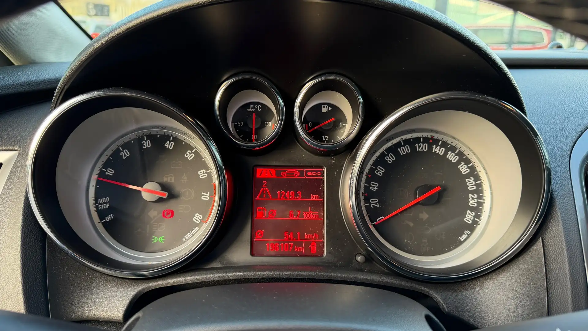 Opel Astra 1.4 Turbo Cosmo NAvi|Airco Gris - 2