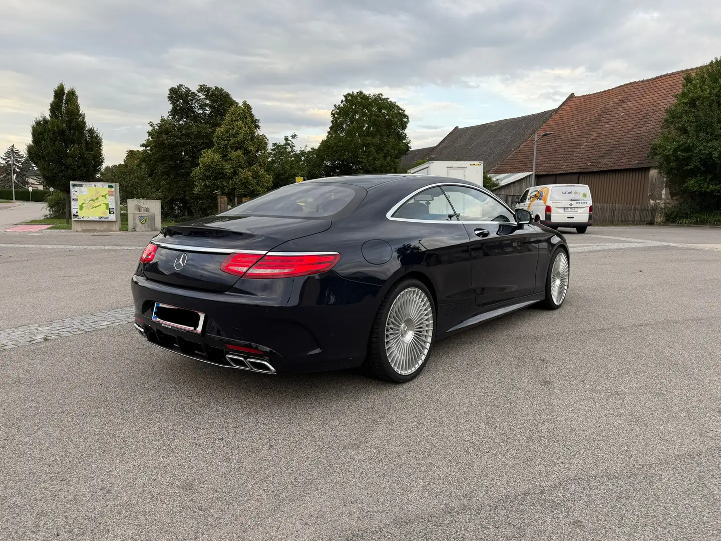 Mercedes-Benz S 400 S400 4MATIC Coupe Blau - 2