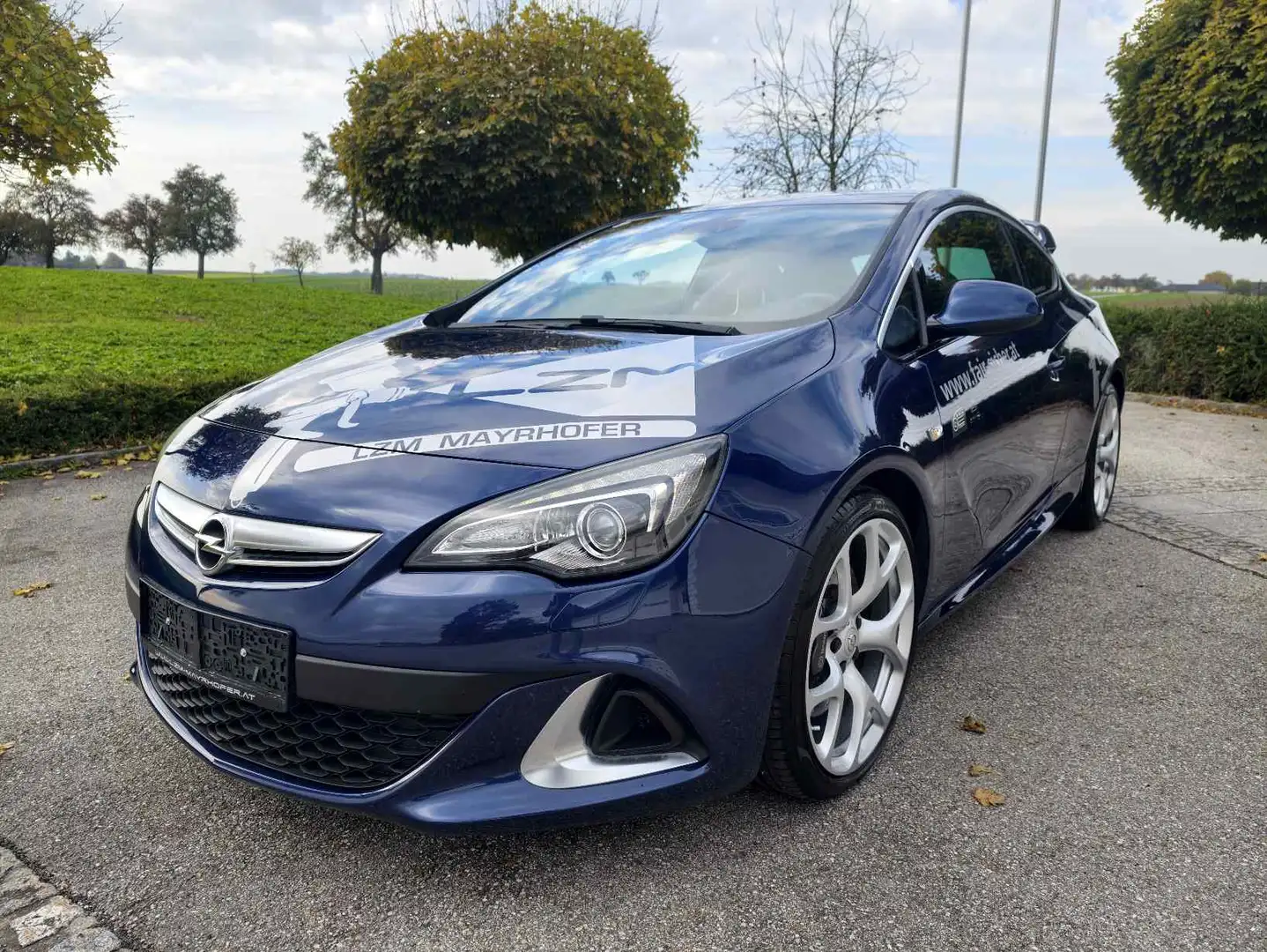 Opel Astra OPC Blau - 1