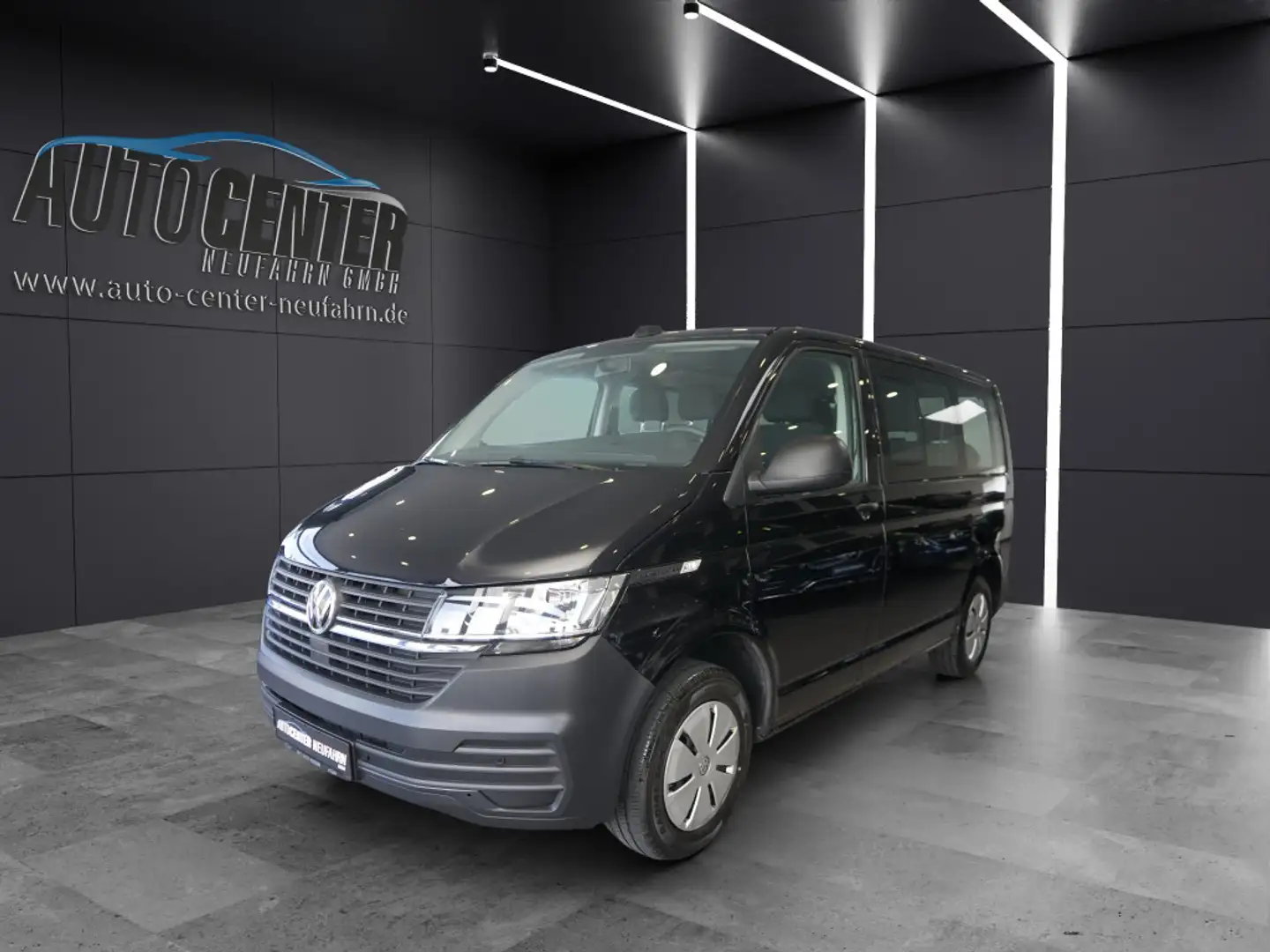 Volkswagen T6 Transporter FWD+KLIMA+SITZHEIZUNG+CARPLAYER+9 SITZE Schwarz - 1