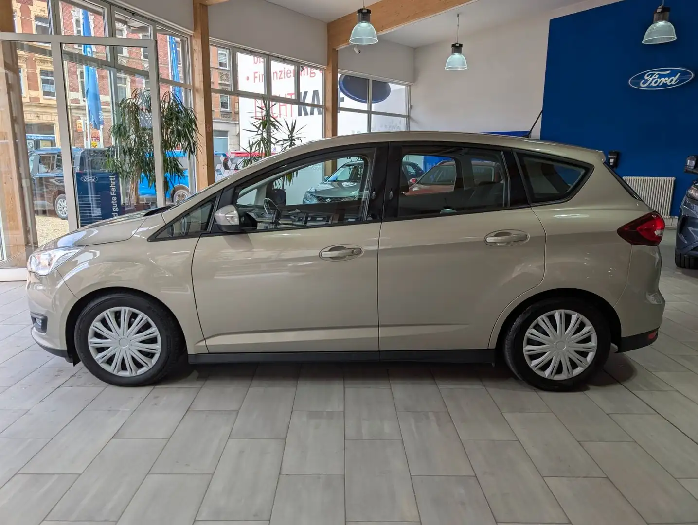 Ford C-Max 1.0 EB Trend Top-Zustand 8-fach bereift Grau - 2