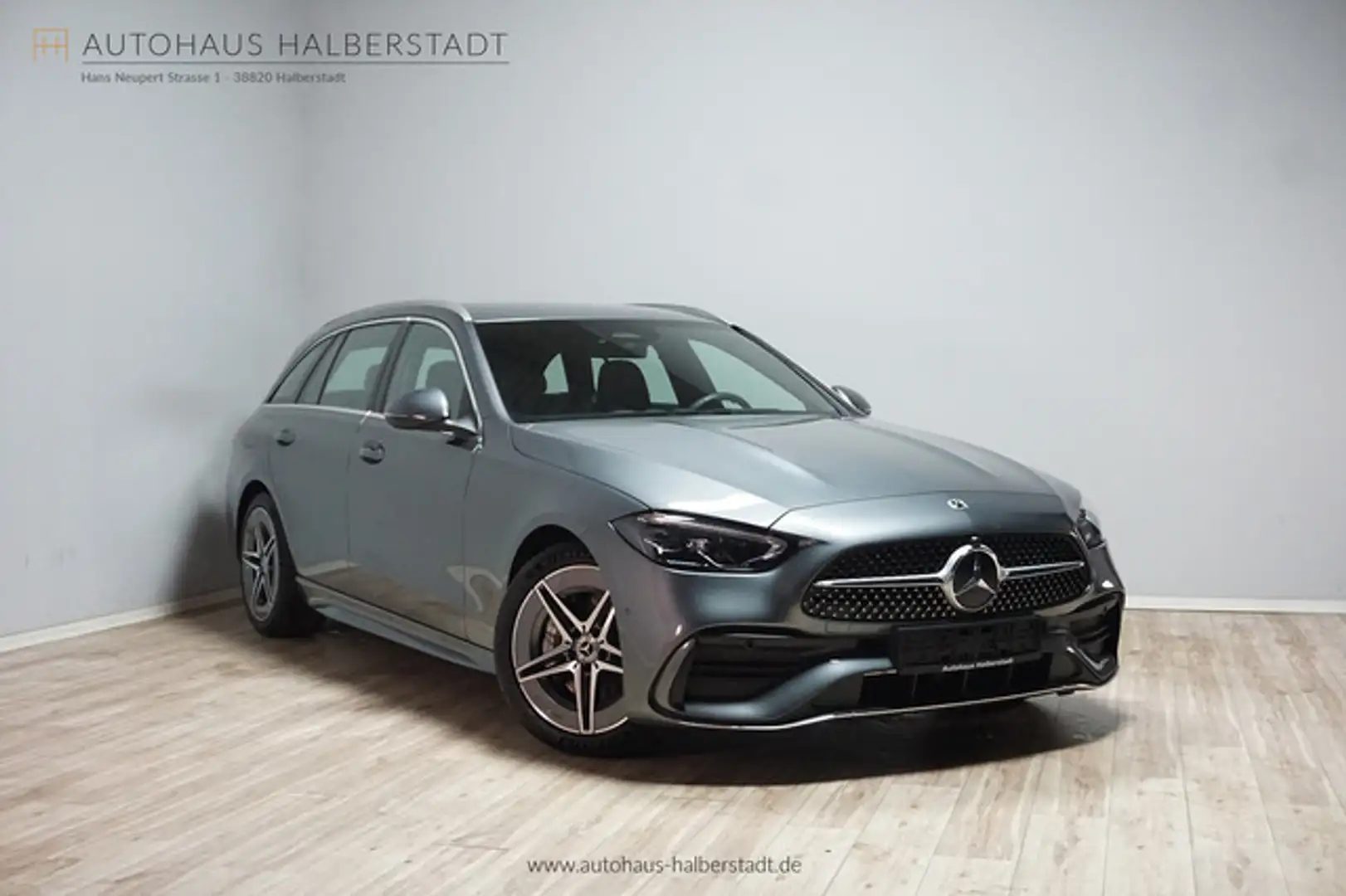 Mercedes-Benz C 220 d T-Modell AMG-Advanced/AHK/LED/Kamera Grau - 1