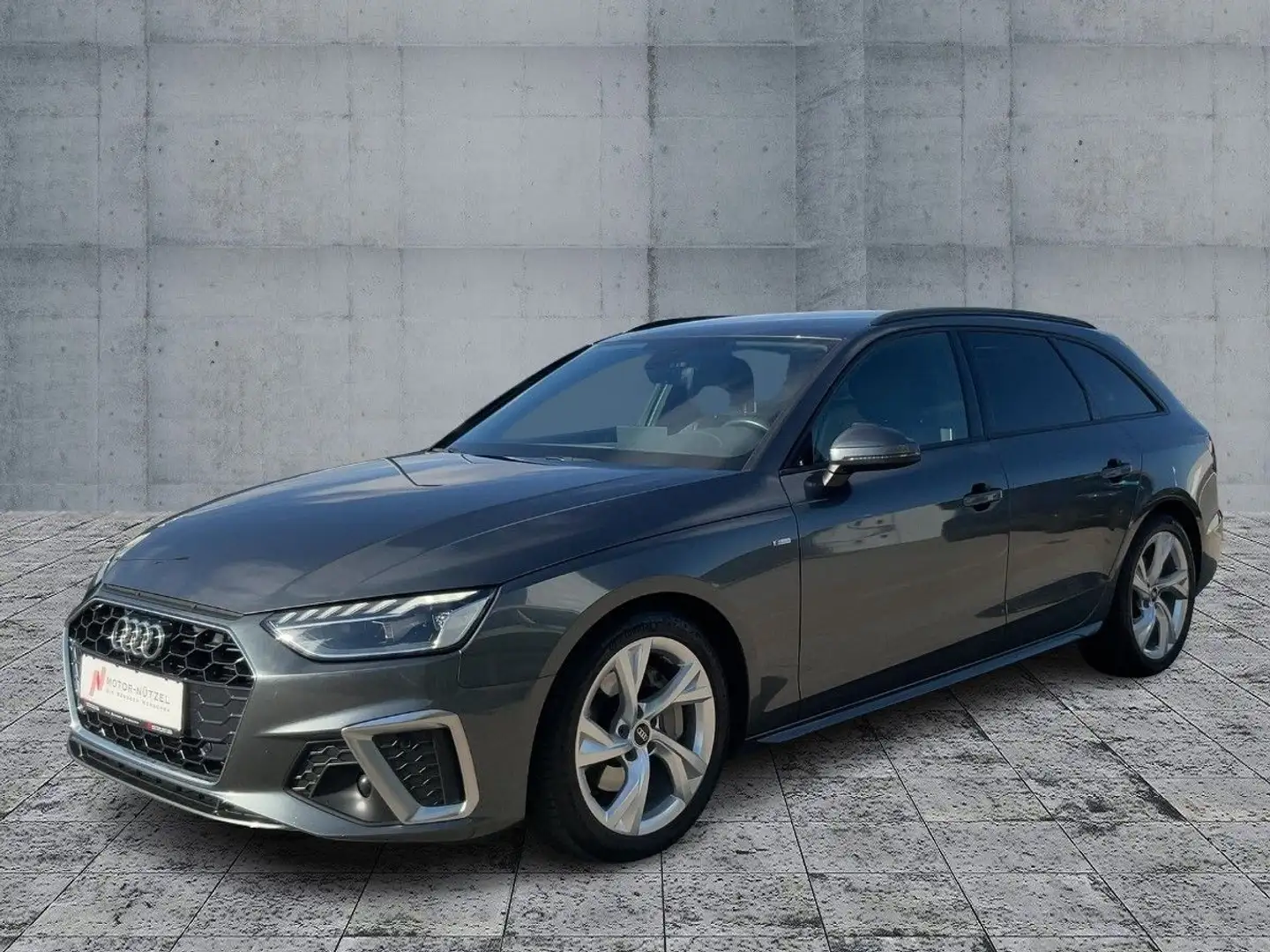 Audi A4 40 TDI S-TR S-LINE LED+NAV+PDC+GRA+AHK Grau - 2