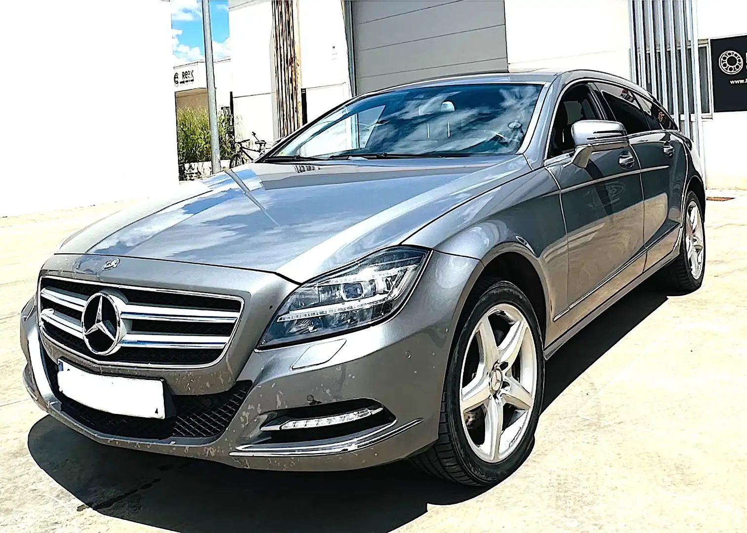 Mercedes-Benz CLS 350 CLS Shooting Brake 350CDI BE (4.75) Aut. Plateado - 1