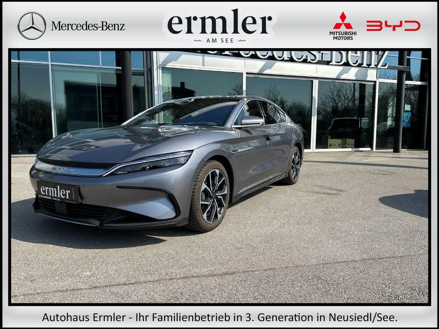 BYD Han Executive 4WD Allrad TOP Ausstattung! Grau - 1