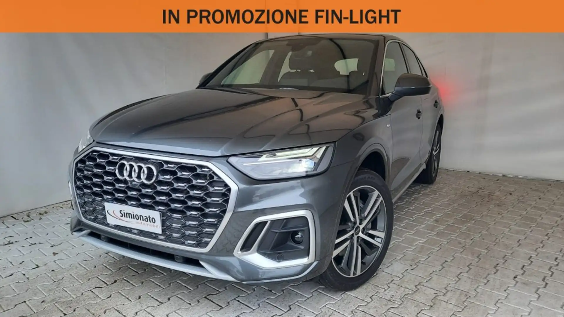 Audi Q5 SPB 50 TFSI e quattro S tronic S line Grigio - 1