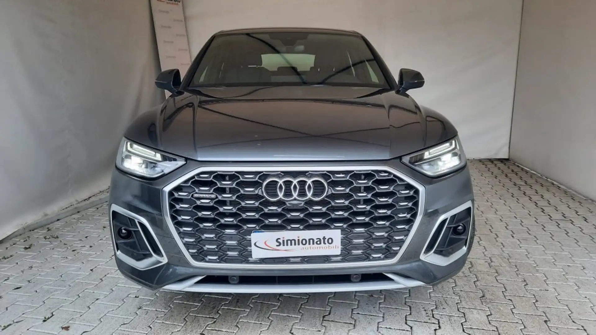 Audi Q5 SPB 50 TFSI e quattro S tronic S line Grigio - 2
