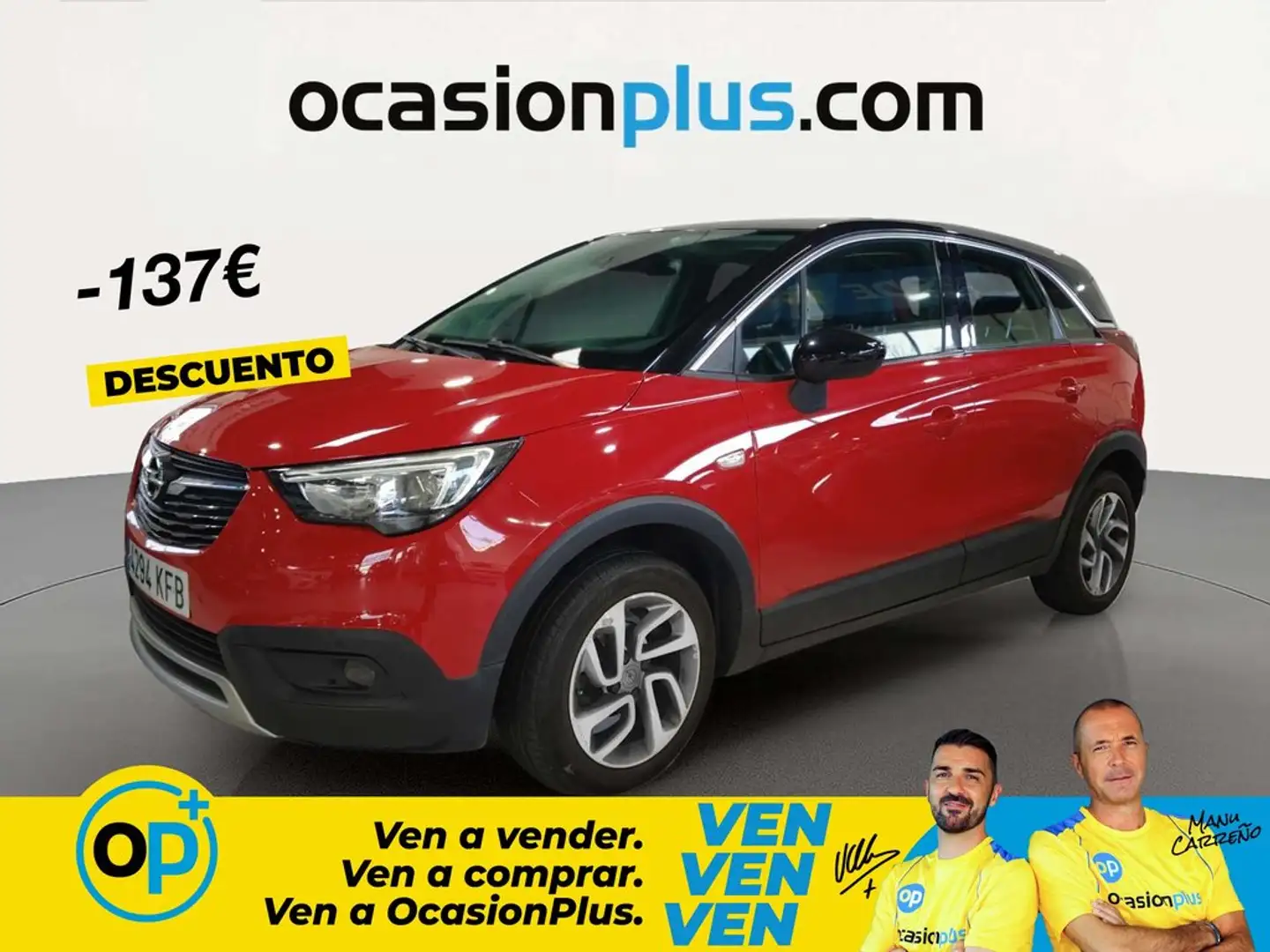 Opel Crossland X 1.2T S&S ecoTEC Excellence 110 Rojo - 1