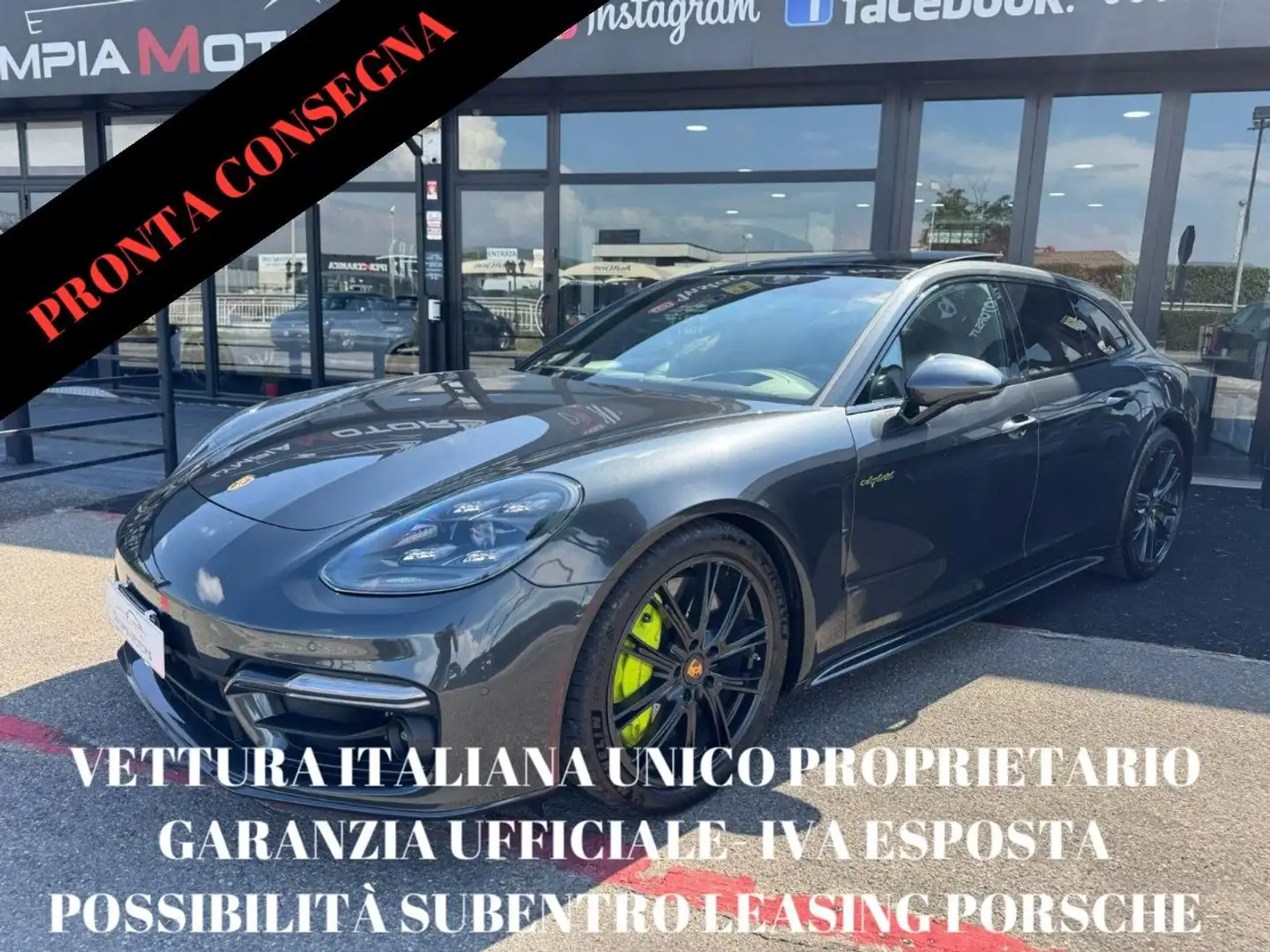 Porsche Panamera SPORT TURISMO 4.0 TURBO S E-HYBRID TETTO MATRIX Grigio - 1