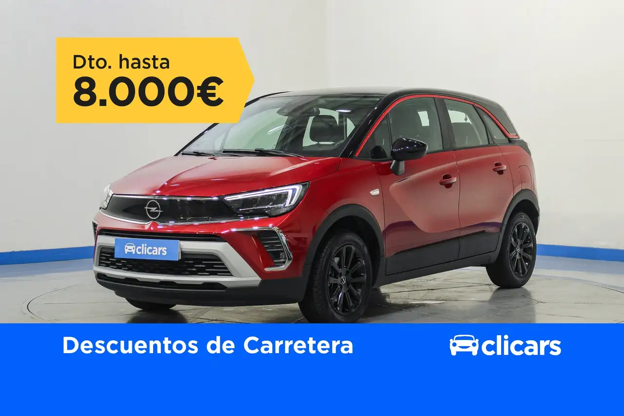 Opel Crossland SUV/4x4/Pick-up in Rood tweedehands in MADRID voor € 12.690,-