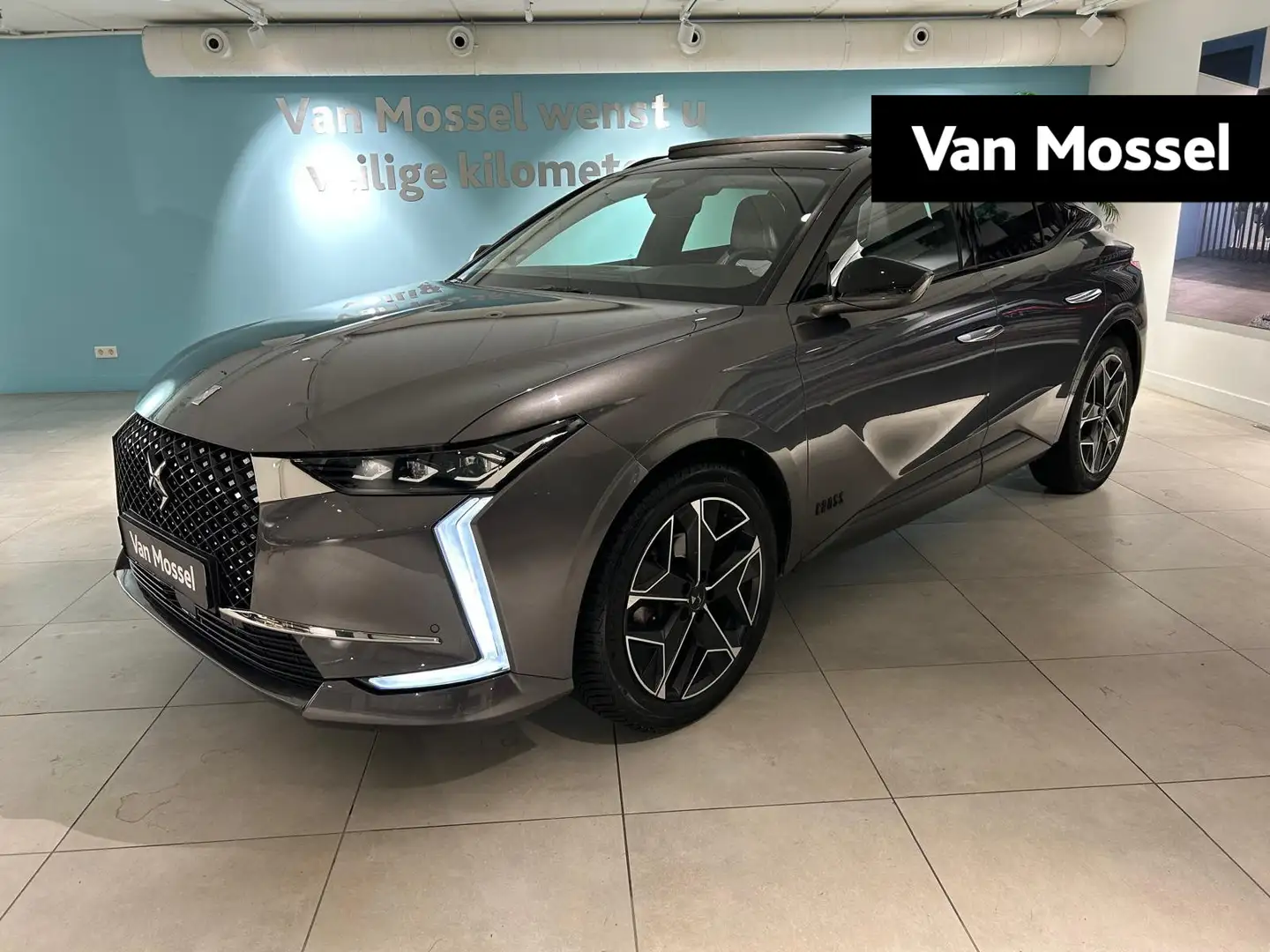 DS Automobiles DS 4 1.2 PureTech Rivoli Cross LEDER | SCHUIFDAK | El. Grijs - 1