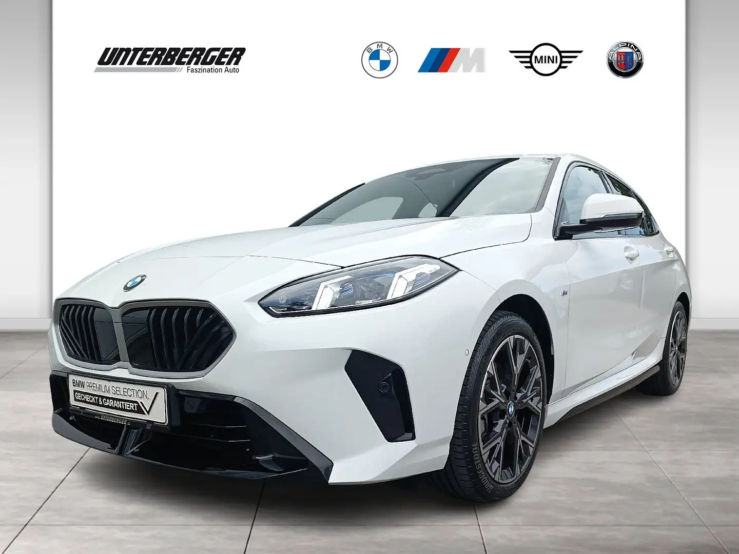 BMW 118 d M Sport 18" DAB LED Premium Klimaaut. SHZ Weiß - 1