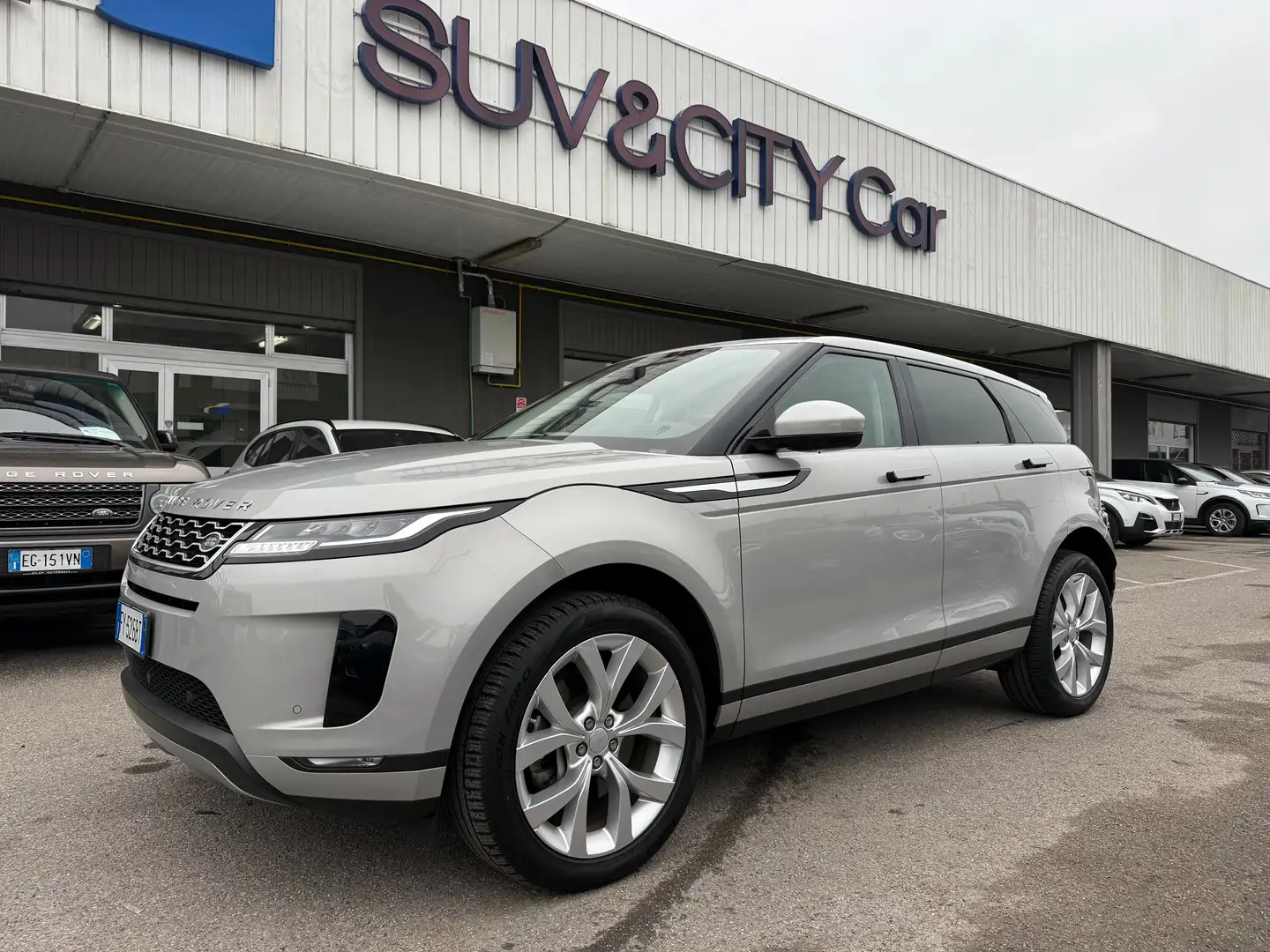 Land Rover Range Rover Evoque 2.0d i4 mhev S awd KM CERTIFICATI Gris - 1