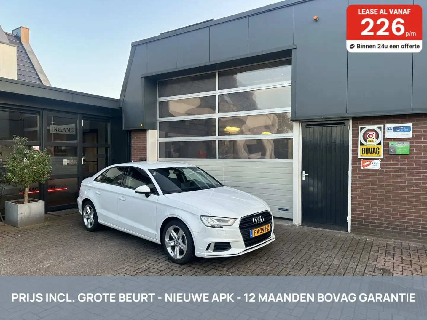 Audi A3 Limousine 1.0 TFSI Sport Lease Edition *ALL-IN PRI Wit - 1