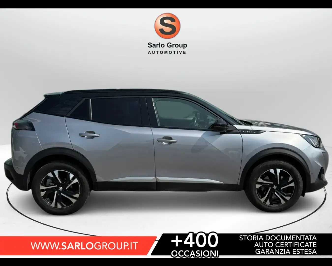 Peugeot 2008 BlueHDi 130 S&S EAT8 GT Gris - 2