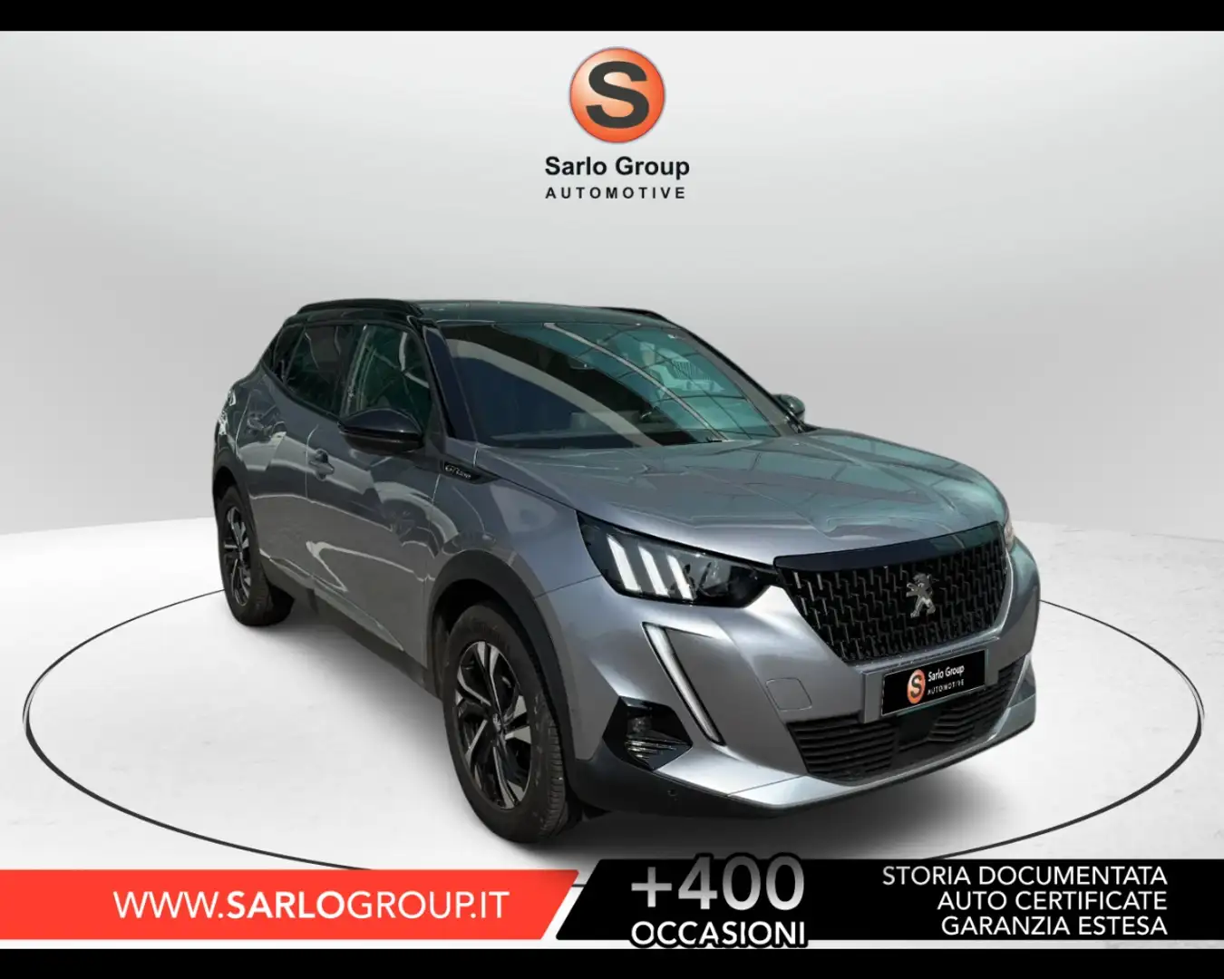 Peugeot 2008 BlueHDi 130 S&S EAT8 GT Gris - 1