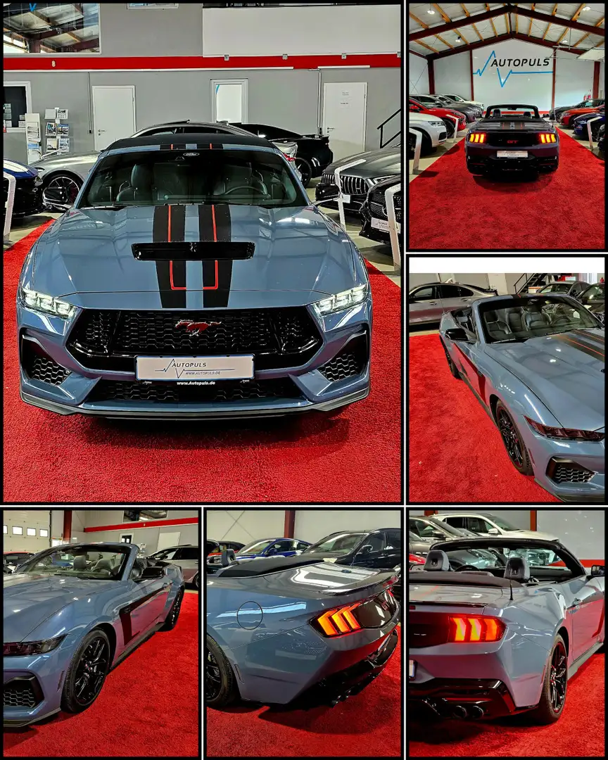 Ford Mustang GT*Dark Horse*ACC*LED*Klappensteuerung* Bleu - 2