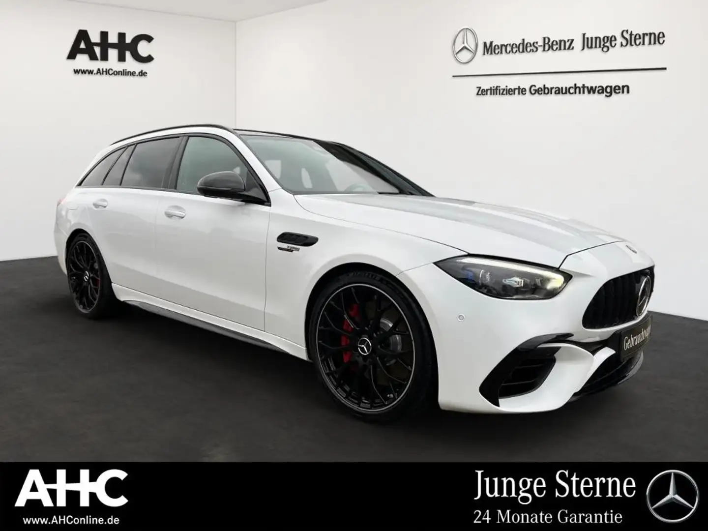Mercedes-Benz C 63 AMG C 63 S E Performance Pano AHK Memo HUD Sound LED Weiß - 2