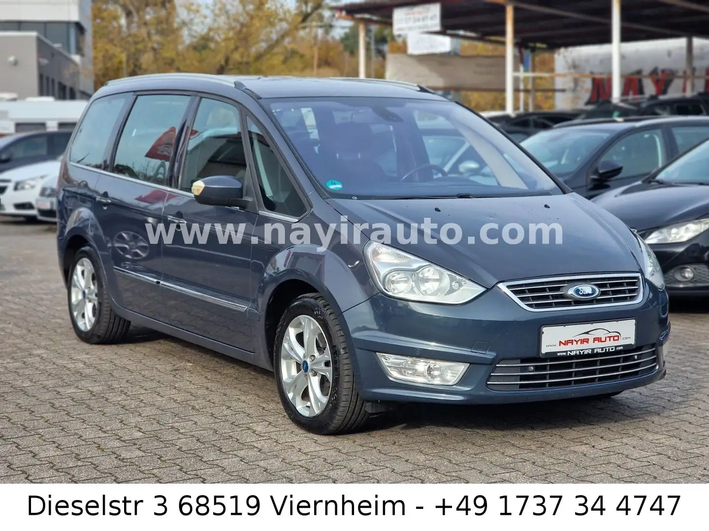 Ford Galaxy Titanium|7Sitz|Tüv:12.26|Sitzheiz|163PS Grau - 1