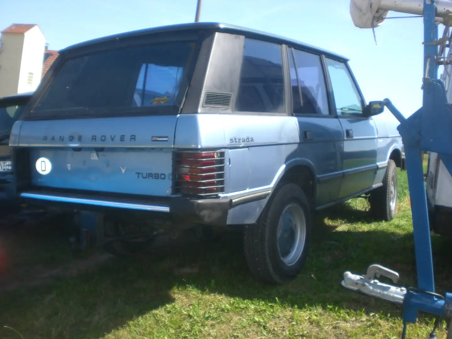Land Rover Range Rover Turbo Diesel Bleu - 1