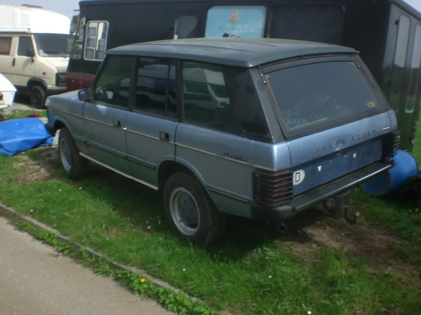 Land Rover Range Rover Turbo Diesel Bleu - 2