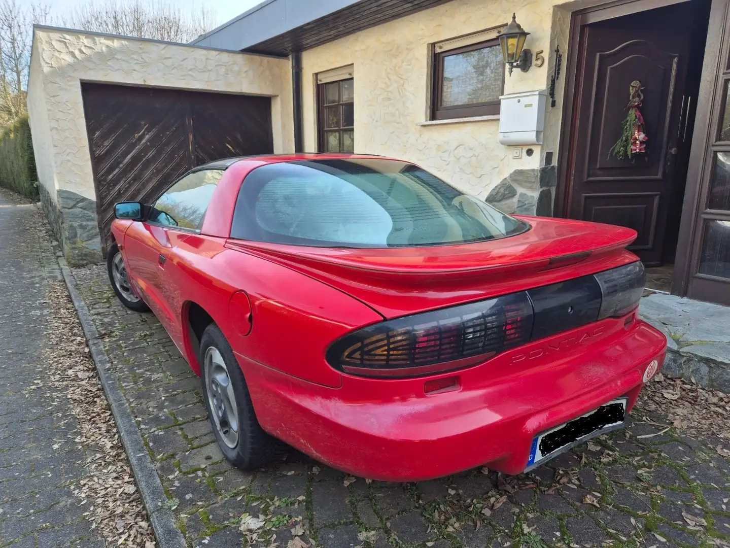 Pontiac Firebird Oldtimer Rojo - 2