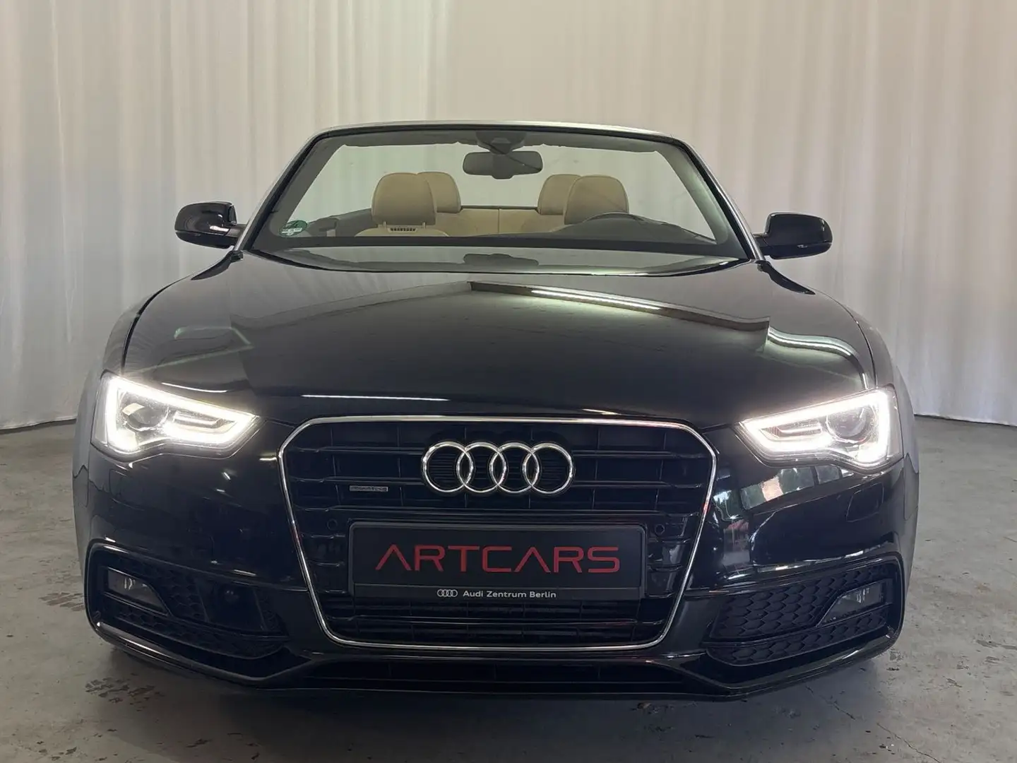 Audi A5 3.0 TDI quattro Cabriolet S-Line B&O ACC Lede Schwarz - 2