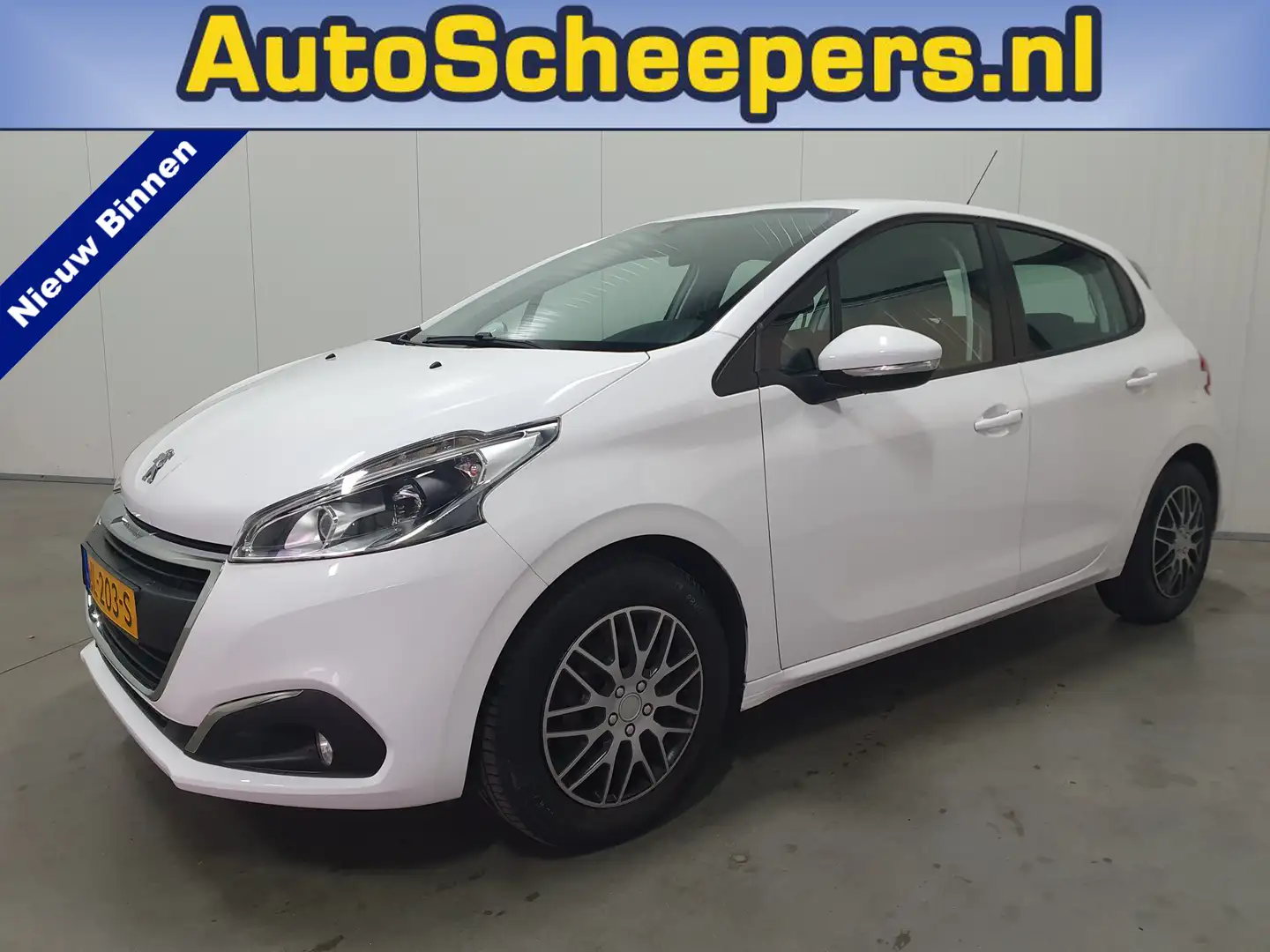 Peugeot 208 1.2 PureTech Blue Lion NAVI/PDC/CRUISE/TRHAAK/AIRC Blanc - 1