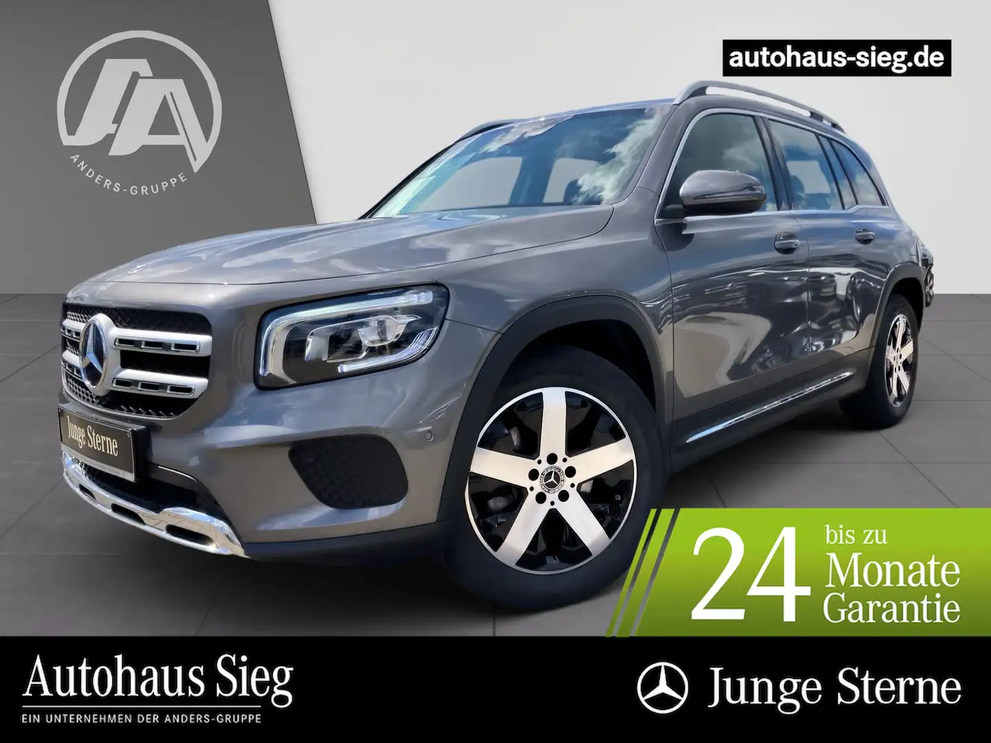 Mercedes-Benz GLB 180 d Progressive+MBUX+SHZ+LED+PDC+AHK+EASYP Grau - 1