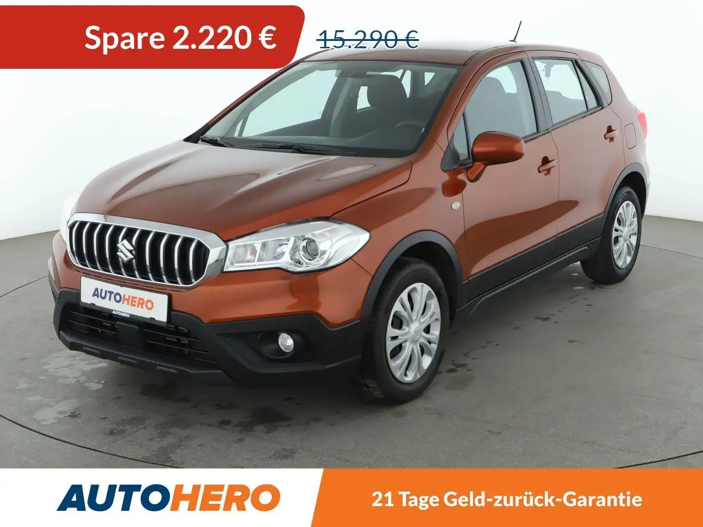 Suzuki SX4 1.0 BoosterJet Club*TEMPO*LIM*KLIMA* Pomarańczowy - 1