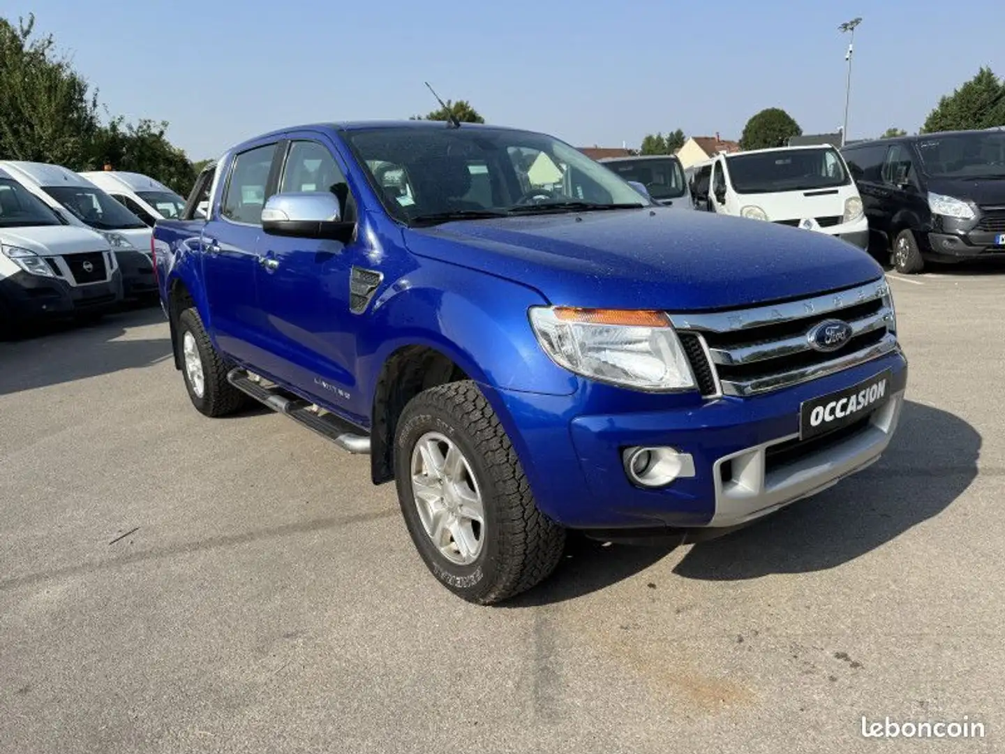 Ford Ranger 3.2 TDCI 200CH DOUBLE CABINE LIMITED 4X4 Blau - 1