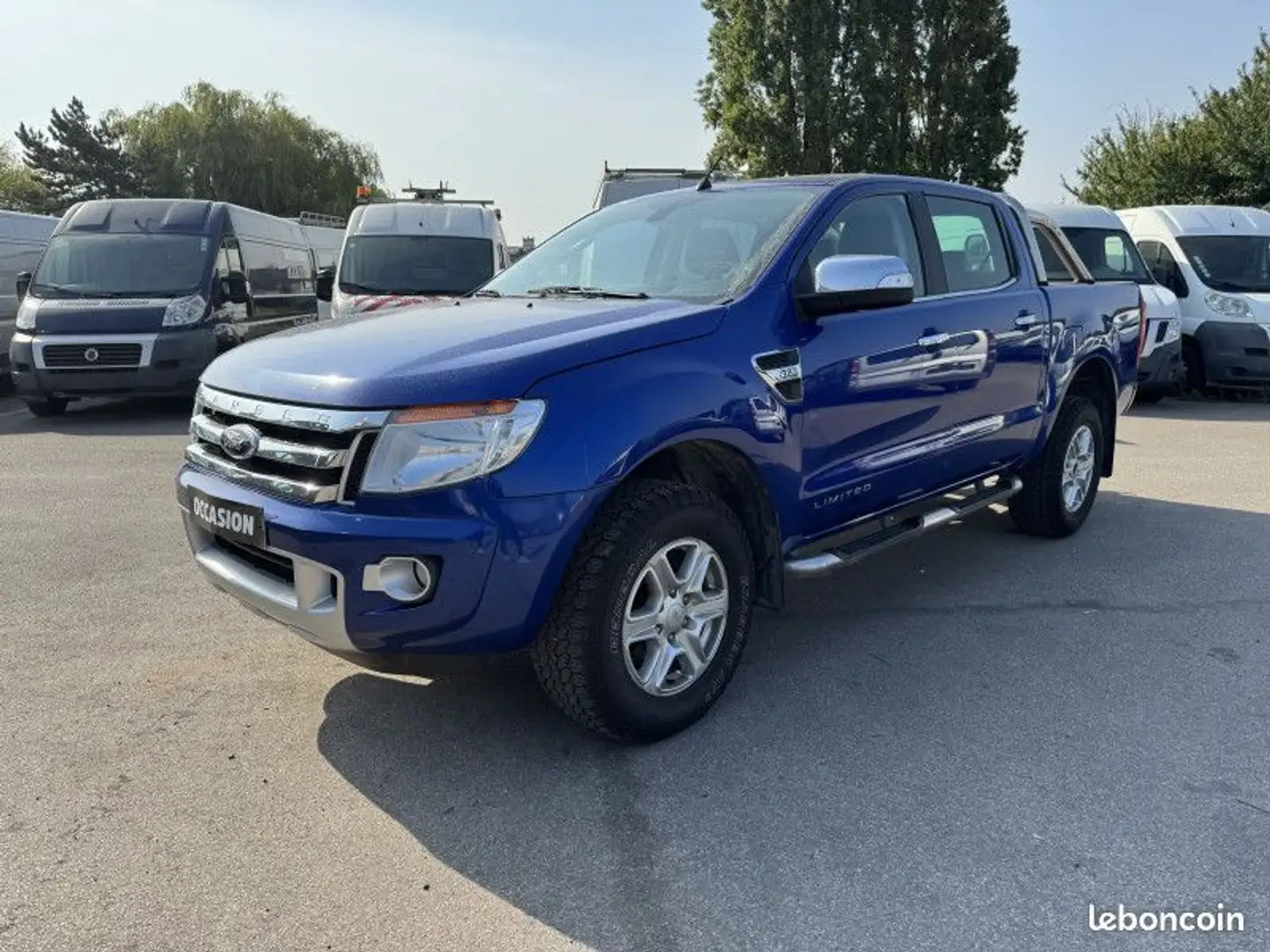 Ford Ranger 3.2 TDCI 200CH DOUBLE CABINE LIMITED 4X4 Blau - 2