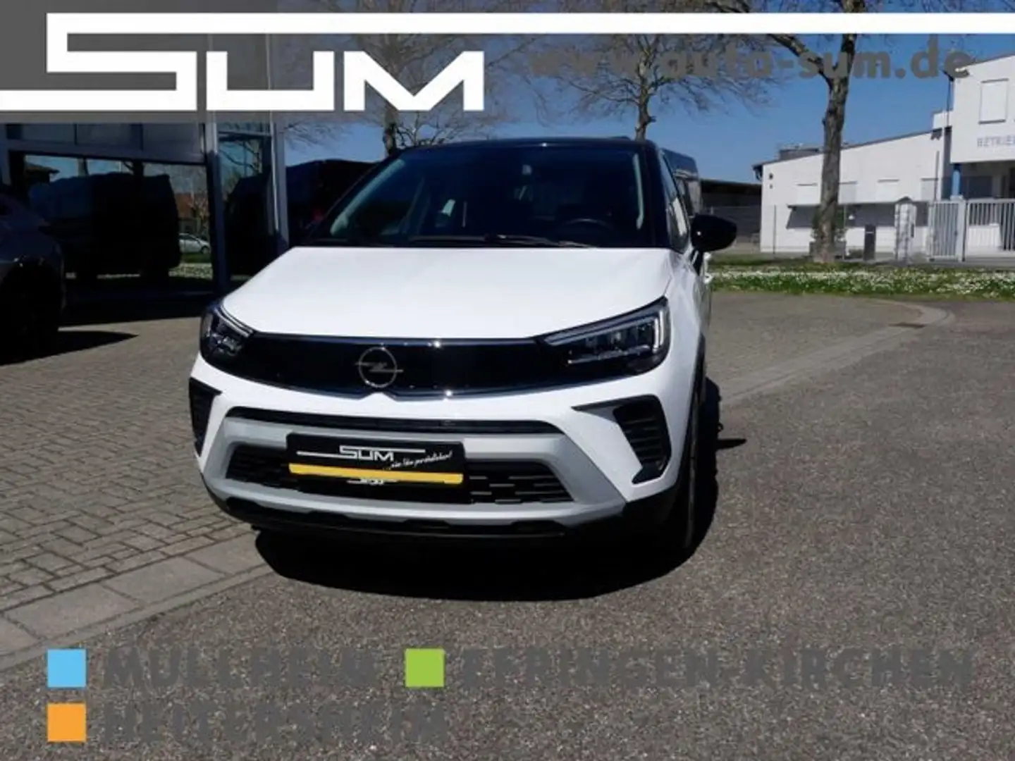 Opel Crossland Elegance AHK LED Apple KlimaA DAB Alu ZV BC Blanco - 1