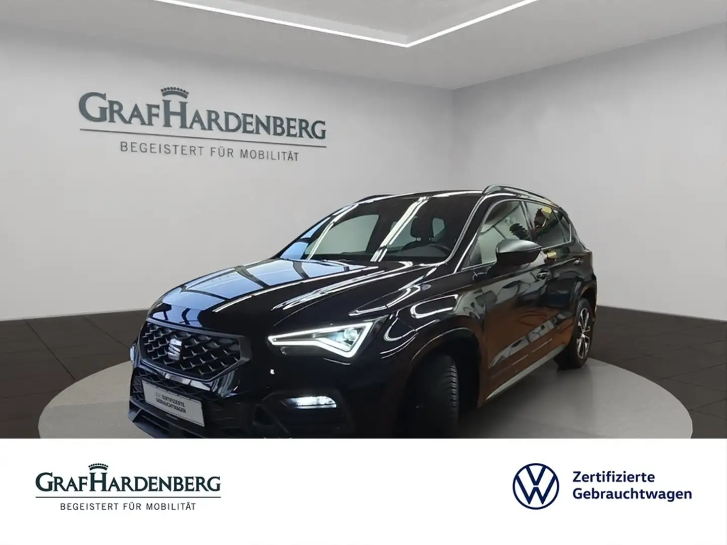 SEAT Ateca FR-Line TDI DSG Navi AHK LED Schwarz - 1