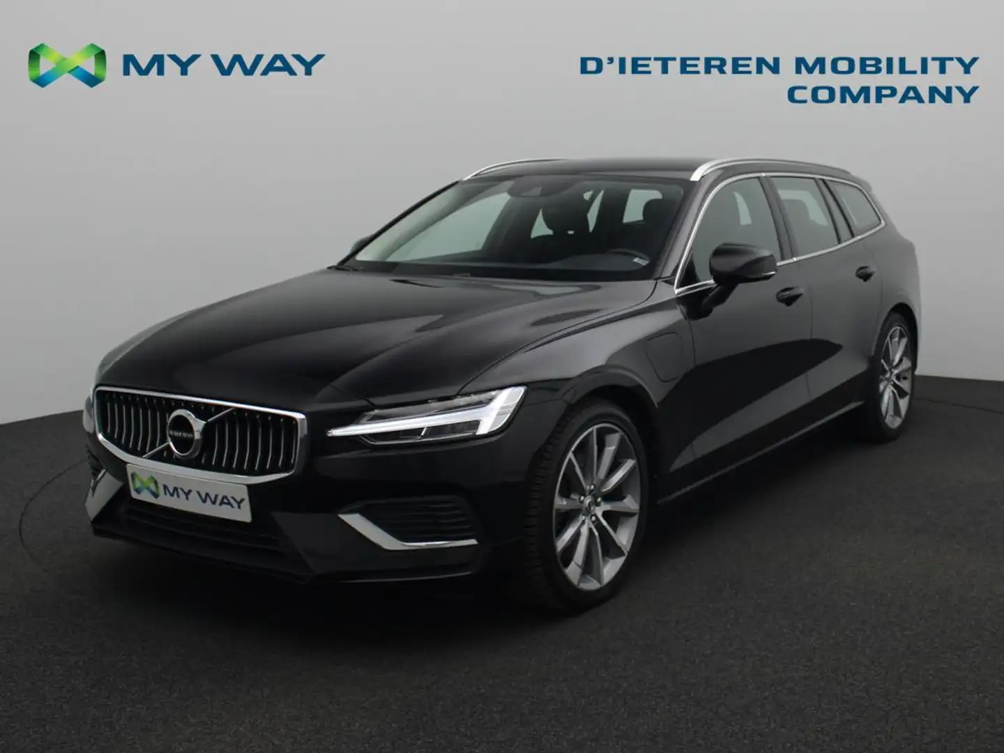 Volvo V60 INSCRIPTION 2.0 T6 AWD PHEV 340 PK / Leder / Camer Schwarz - 1
