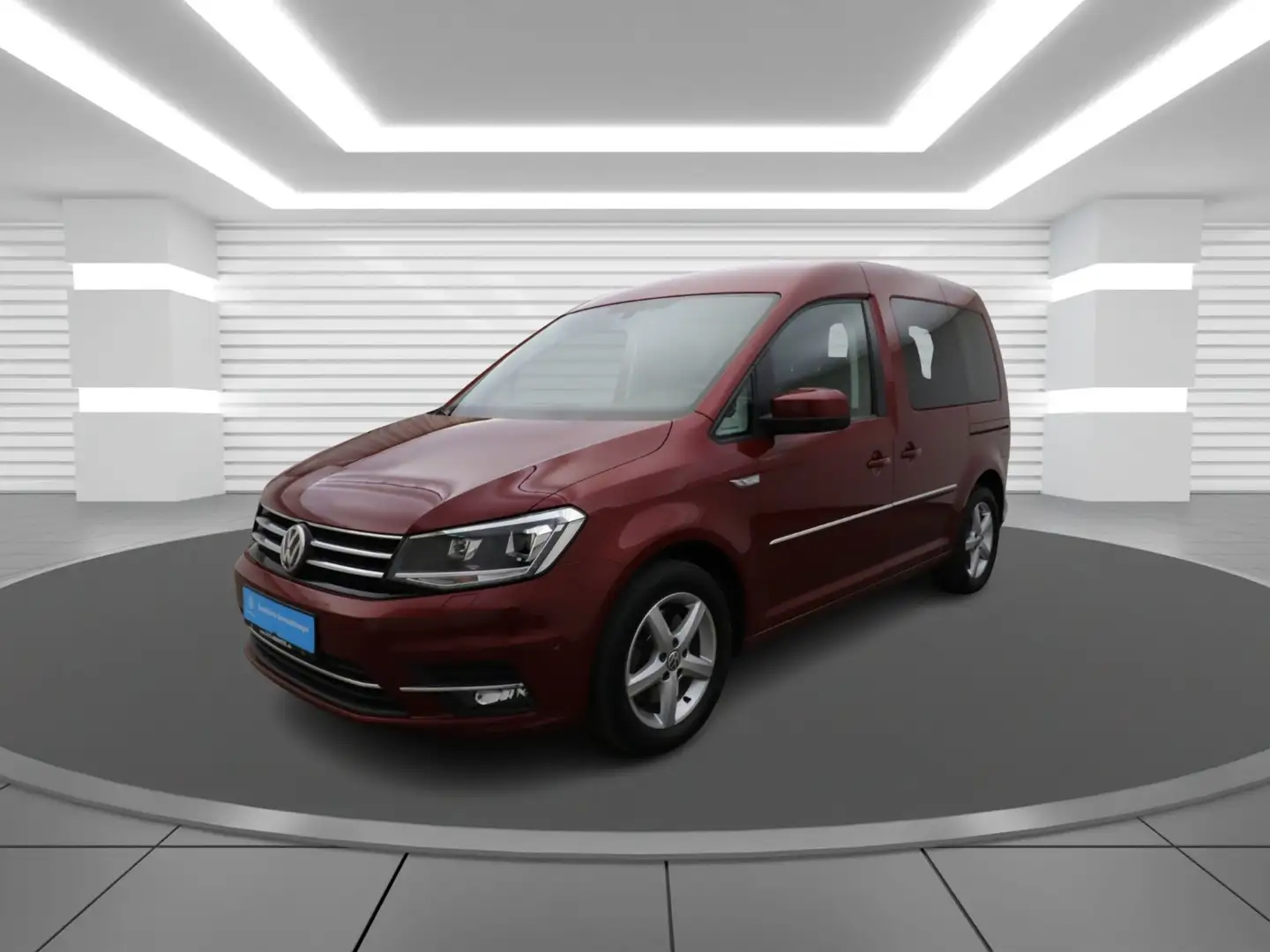 Volkswagen Caddy GENERATION FOUR 2.0 TDI DSG (+EURO6) Xenon Rot - 2