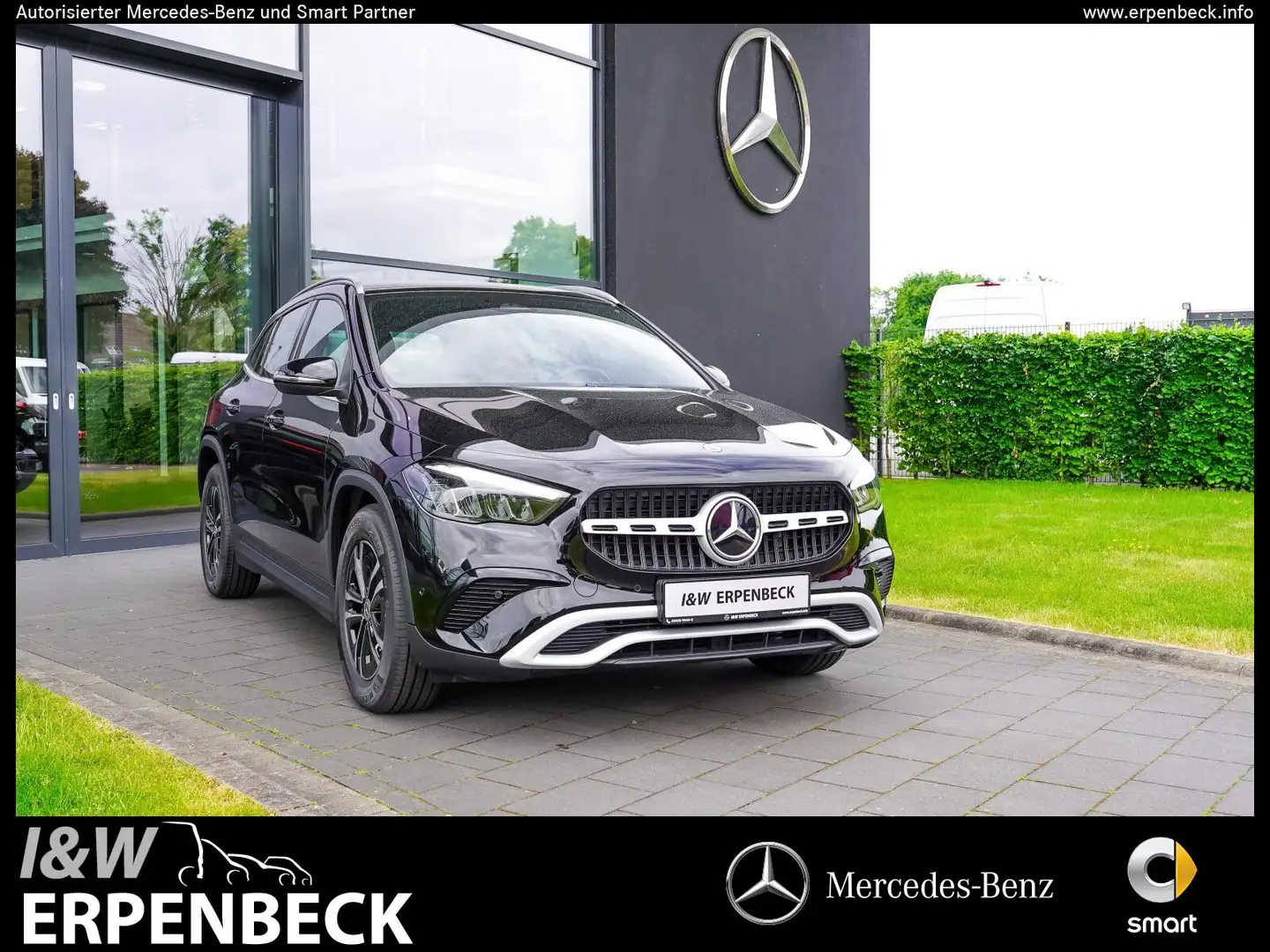 Mercedes-Benz GLA 200 GLA 200 AHK LED MBUX AFA Spiegel Pak. Easy Nero - 1
