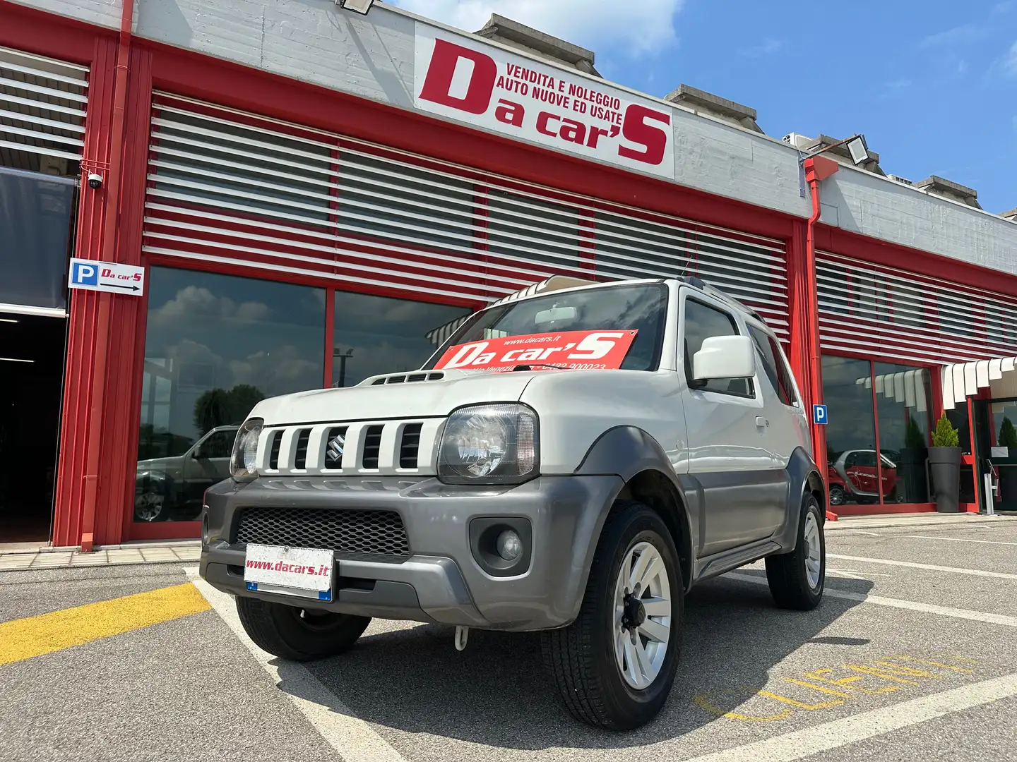 Suzuki Jimny 1.3 vvt Ambition 4wd, UNIPROPRIETARIO! Bianco - 1