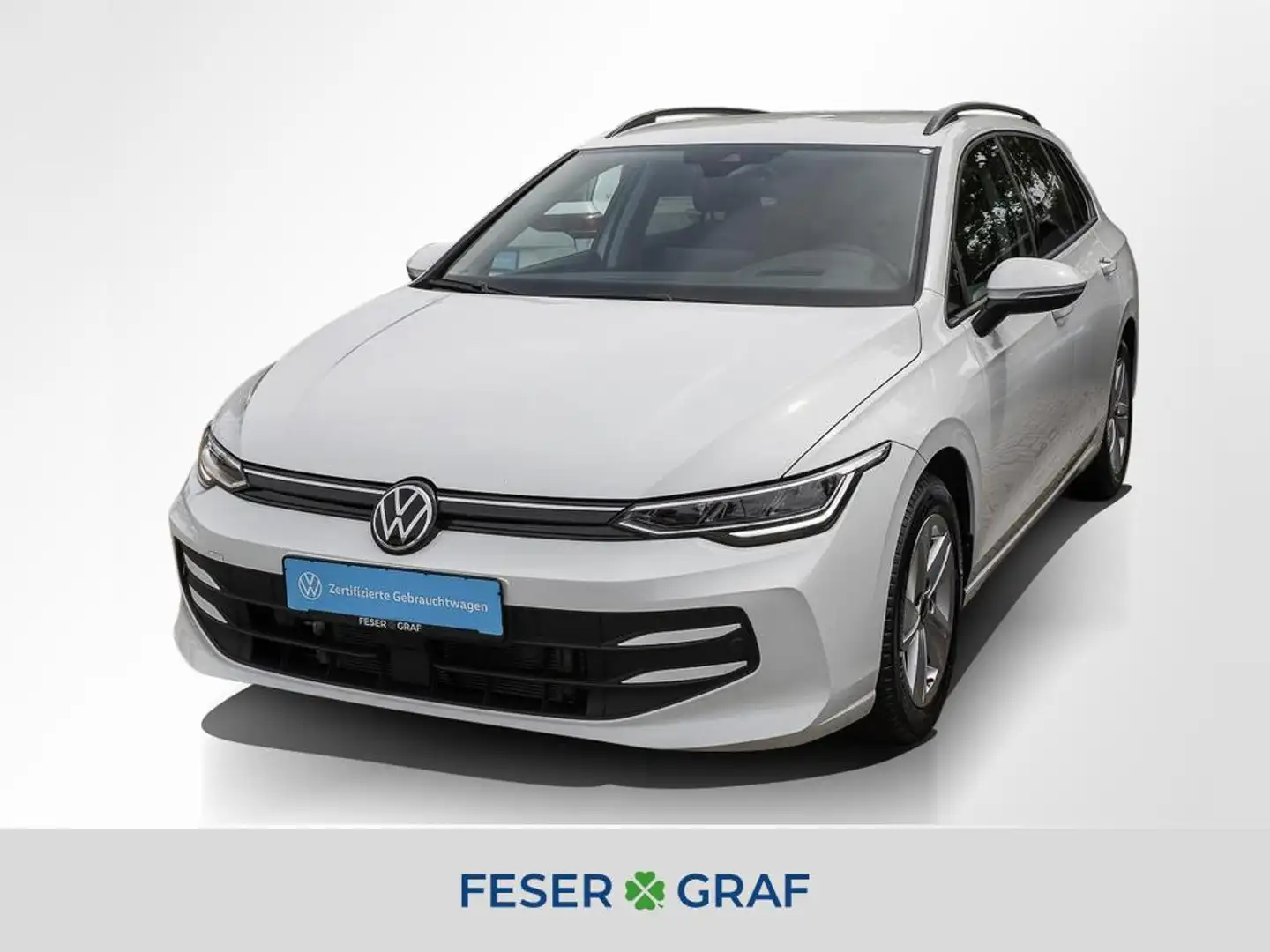 Volkswagen Golf 8 Var. 1.5 eTSI Life DSG ACC Navi PDC Sitzh. Weiß - 1
